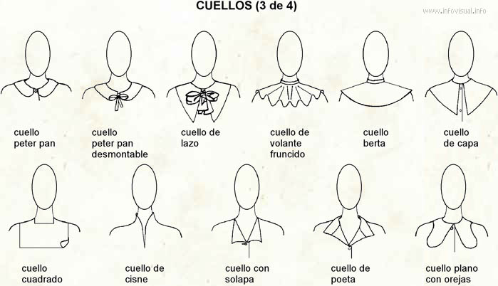 Cuellos 3 (Diccionario visual)